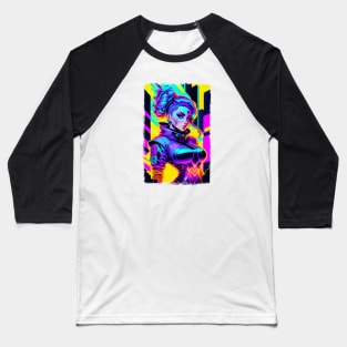 Cyber girl Baseball T-Shirt